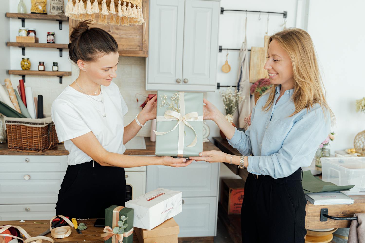 Home-based gift business setup