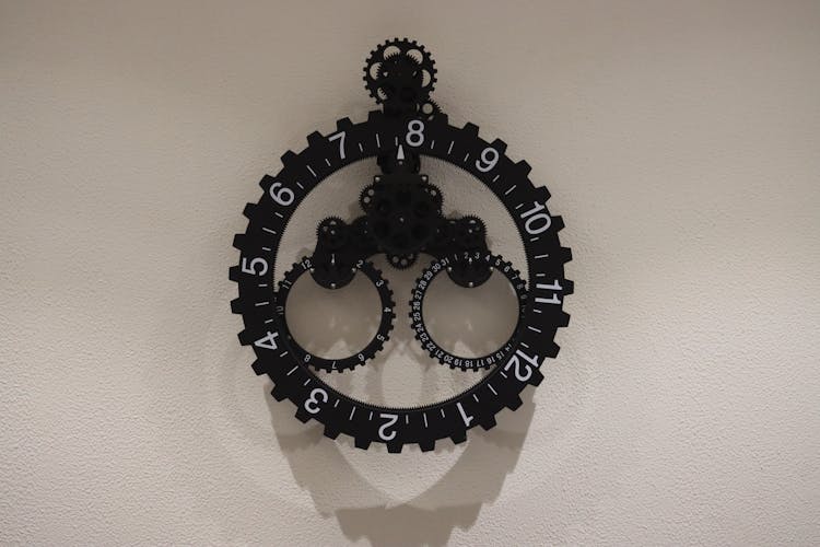 Clock Mechanism On Wall