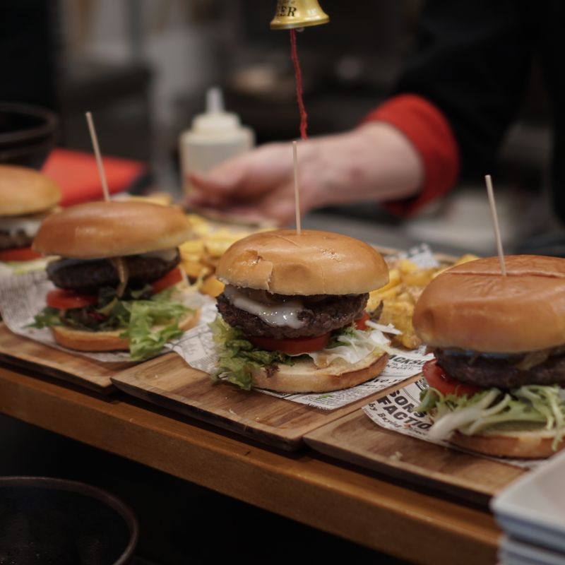 Mapo Tofu-Style Beef Burgers with Numbing Spice