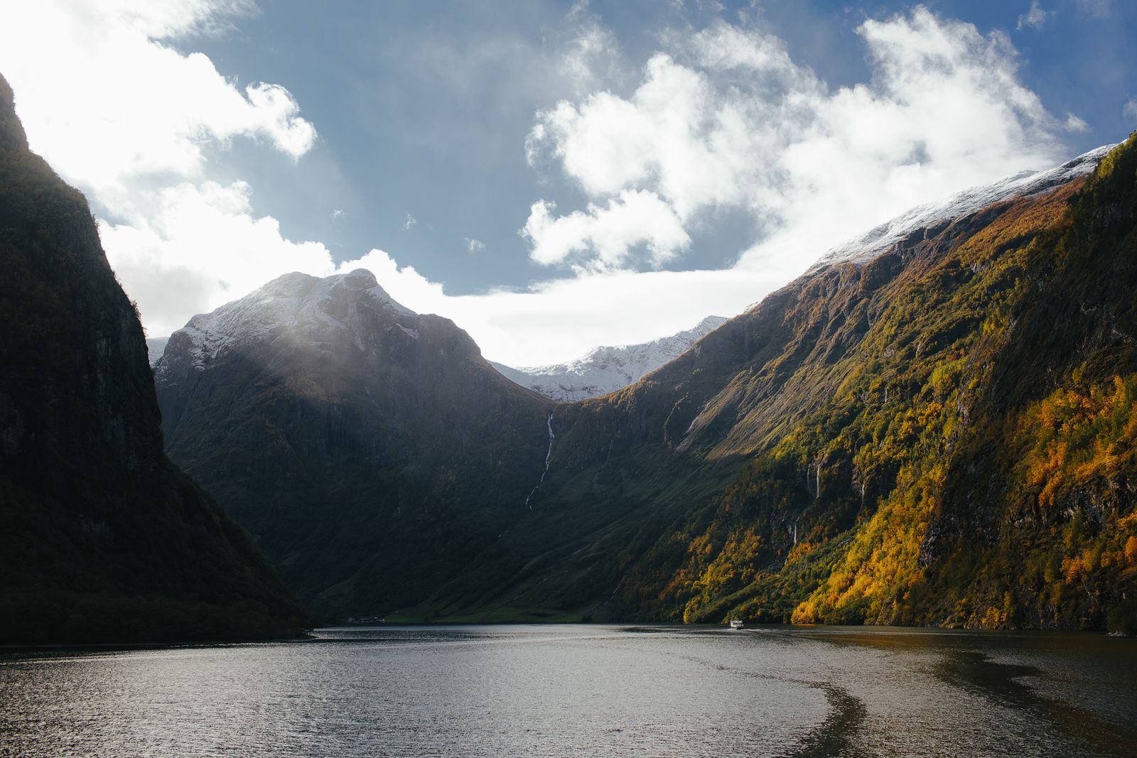 Le fjord tranquille