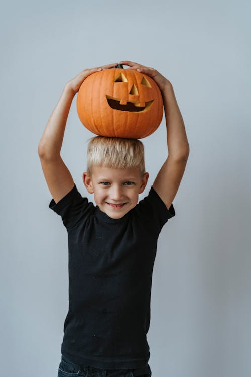 Fotos de stock gratuitas de alegría, calabaza, calabaza de halloween