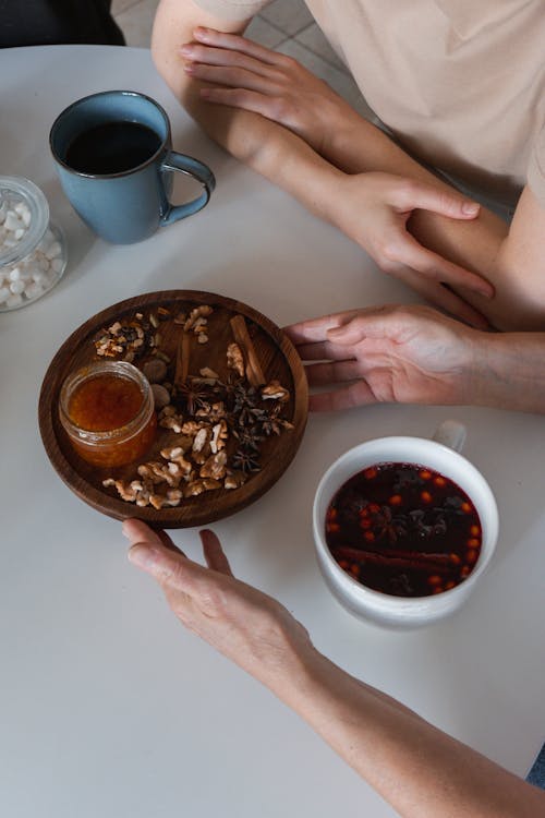 Foto profissional grátis de alimento, bacia, copo de cerâmica