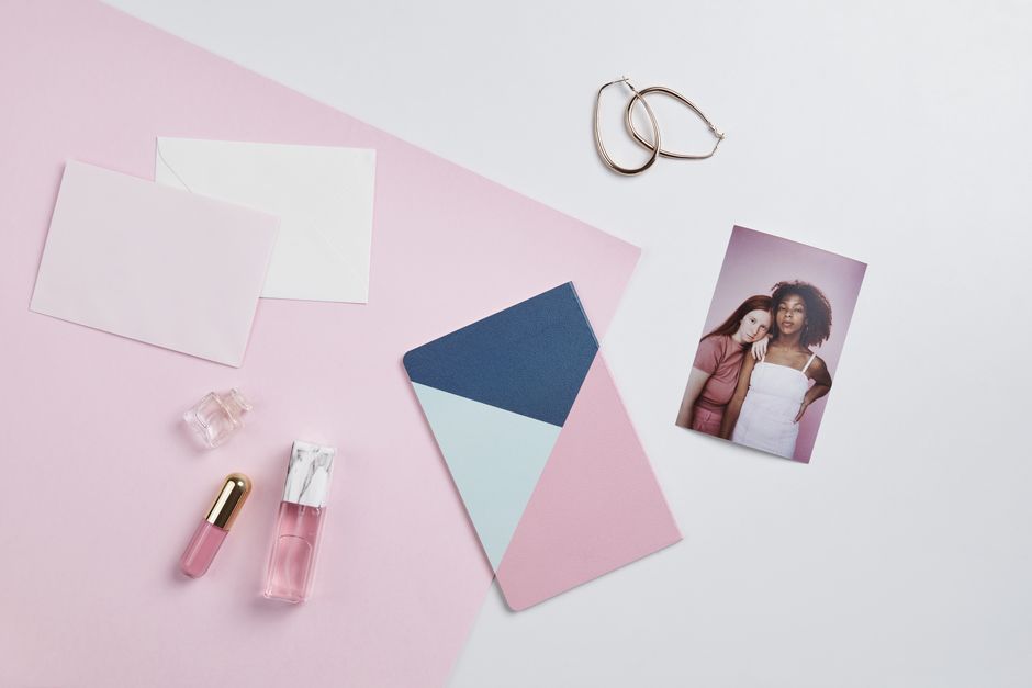 E-commerce product photography flat lay showing items that need background removal for professional online store listings