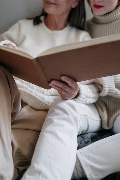 Photo of a Person Wearing White Pants