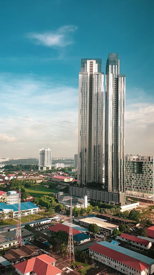 คลังภาพถ่ายฟรี ของ ตัวเมือง, ตึก, ตึกระฟ้า