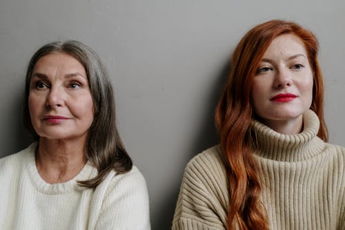 Two Women of Different Age Bracket