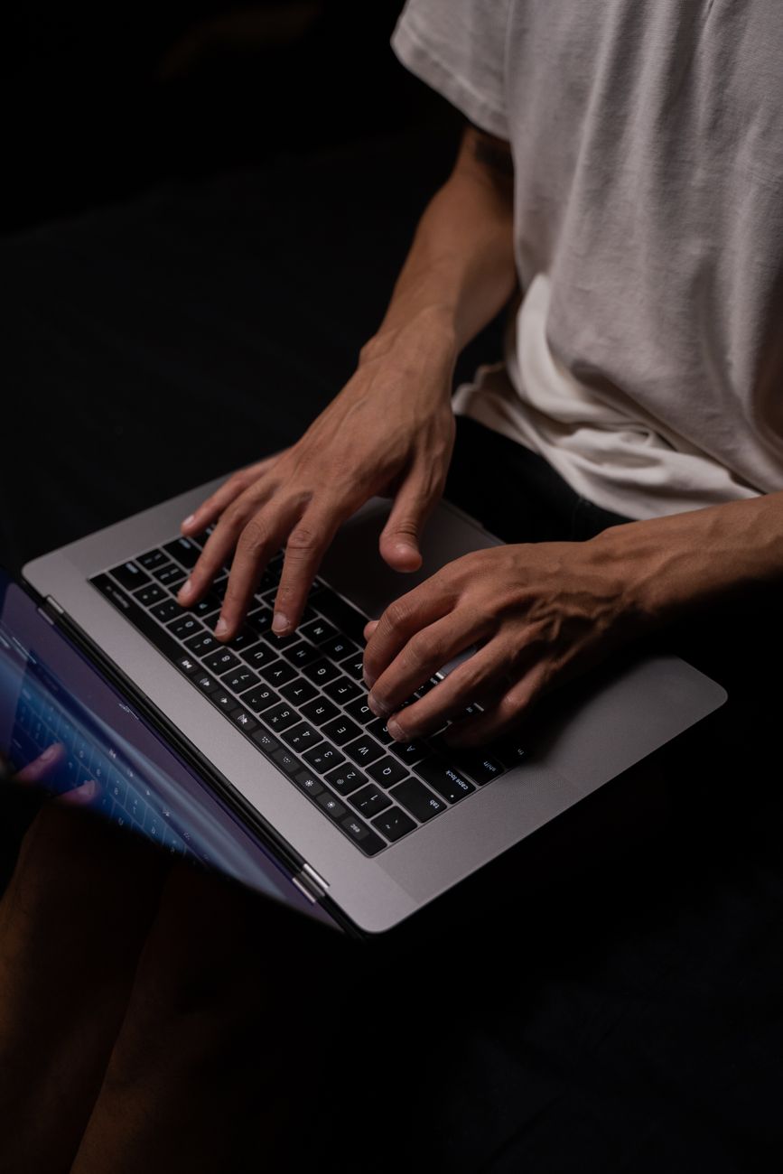 Remote work setup with ocean view — the home office lifestyle available to remote workers at Buenaventura.