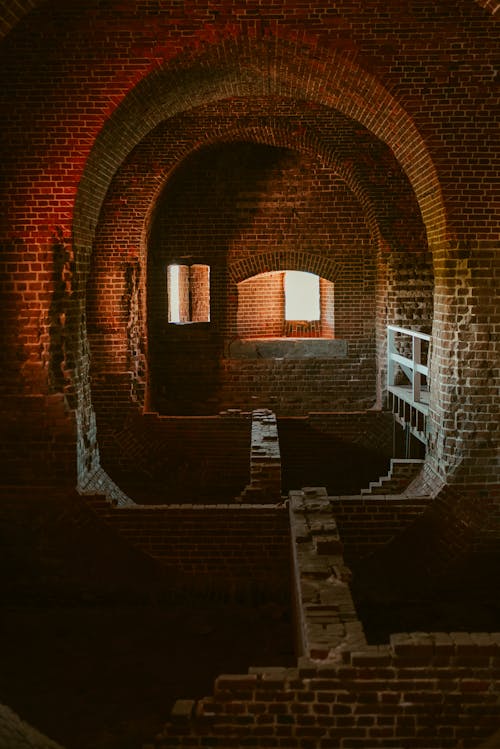 Free Old building with arched passage Stock Photo