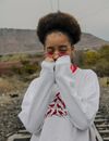 Teenage Girl in Pink Sunglasses