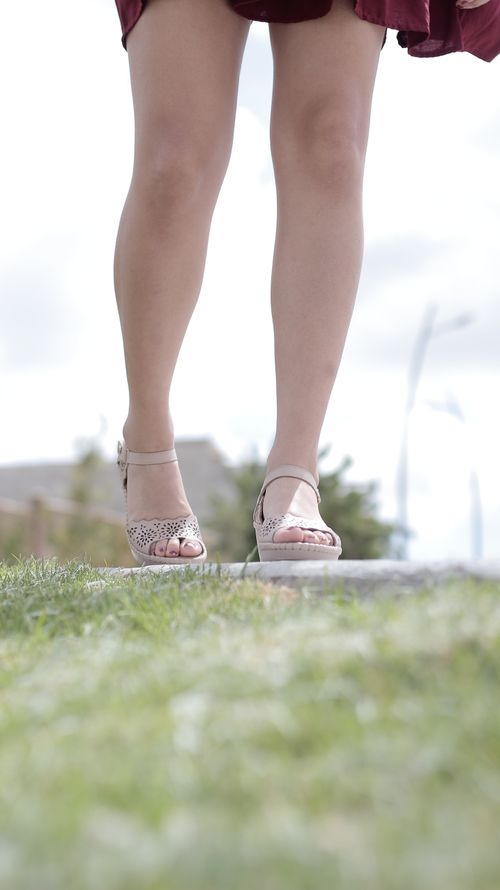 Free stock photo of footwear, woman, woman lady Stock Photo