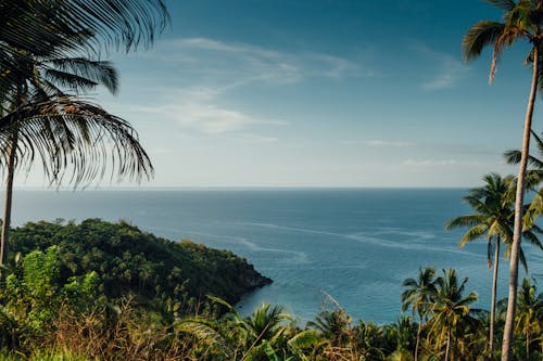 Foto profissional grátis de beira-mar, céu, com vista