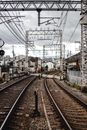 Railway Tracks Crossing