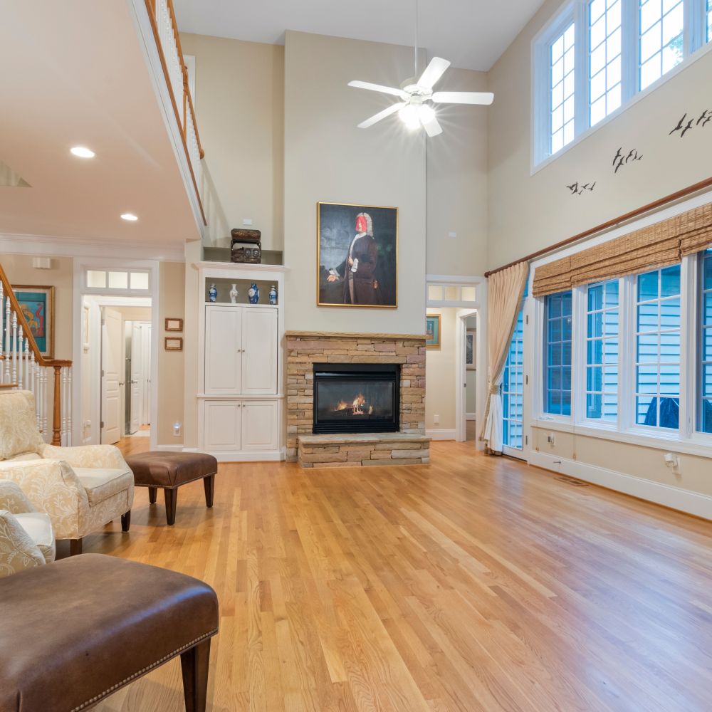 House Painting in Norwood Green — walls rolled to an even, flat finish
