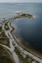 Aerial Shot of a Peninsula