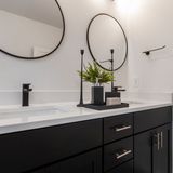 Vanity cabinet installation