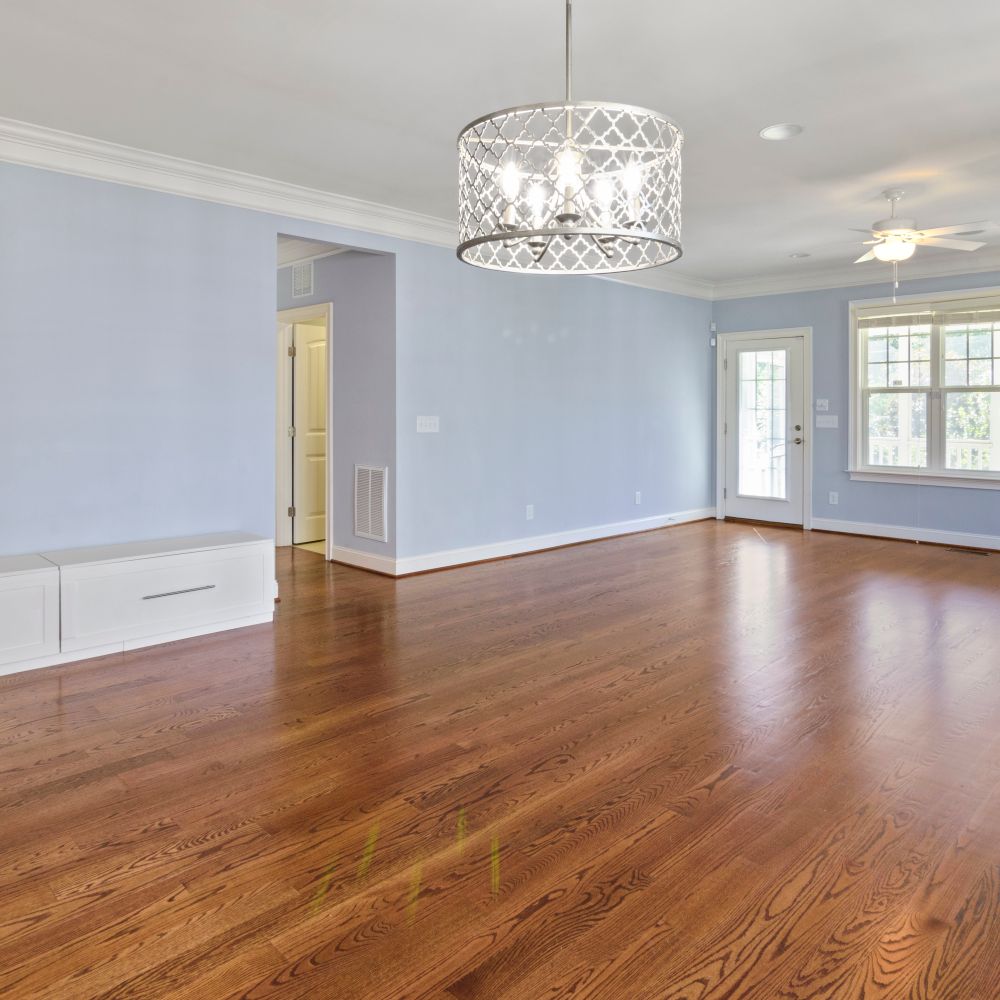 End of Tenancy Decorating in Whetstone — woodwork brushed to a crisp, smooth line