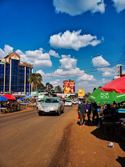 Free stock photo of busy street