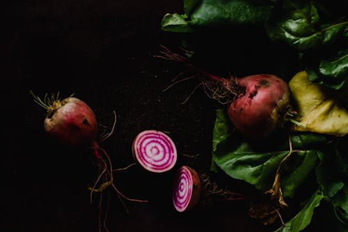 Close-Up Photo of Beetroots