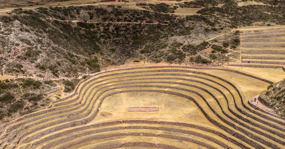 Inca Agriculture Terraces in Peru · Free Stock Photo