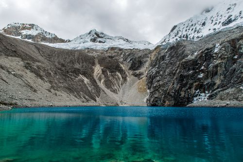 Scenic View of a Mountain Lake · Free Stock Photo