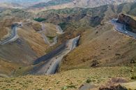 Winding Road in Mountains 
