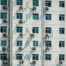 White and Blue Concrete Building
