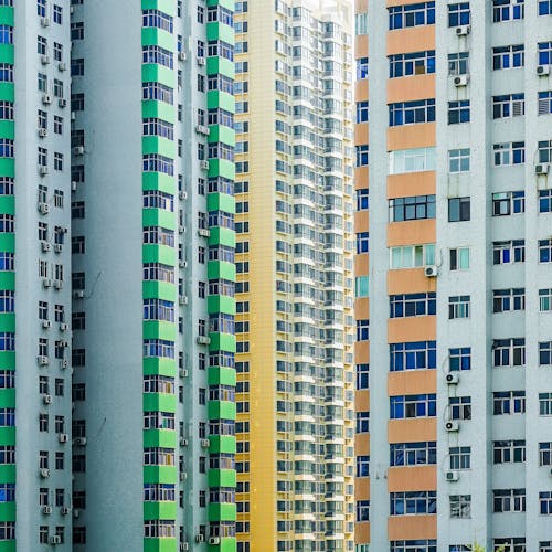 Colorful Skyscrapers