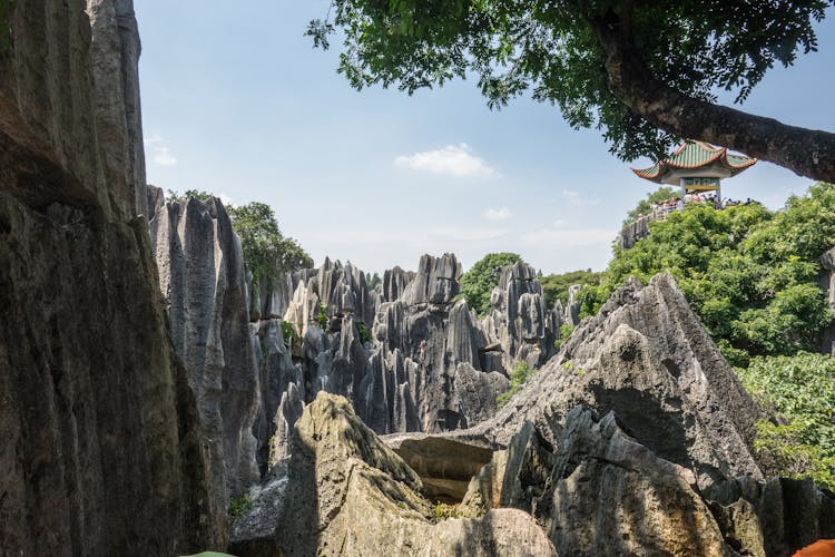 Naigu Stone Forest In China