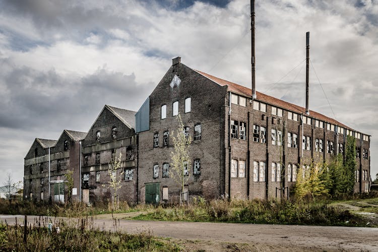 View Of An Old Warehouse