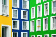 Colorful Modern Apartment Buildings