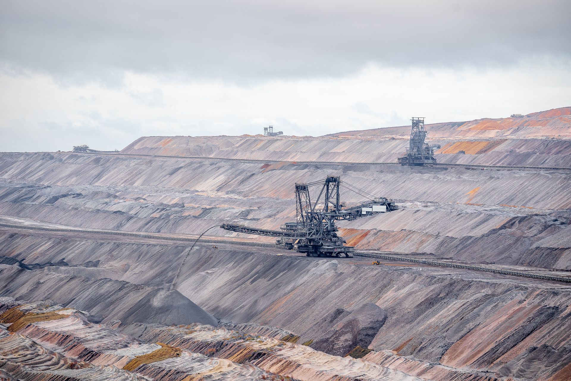 Strip Mining Excavator
