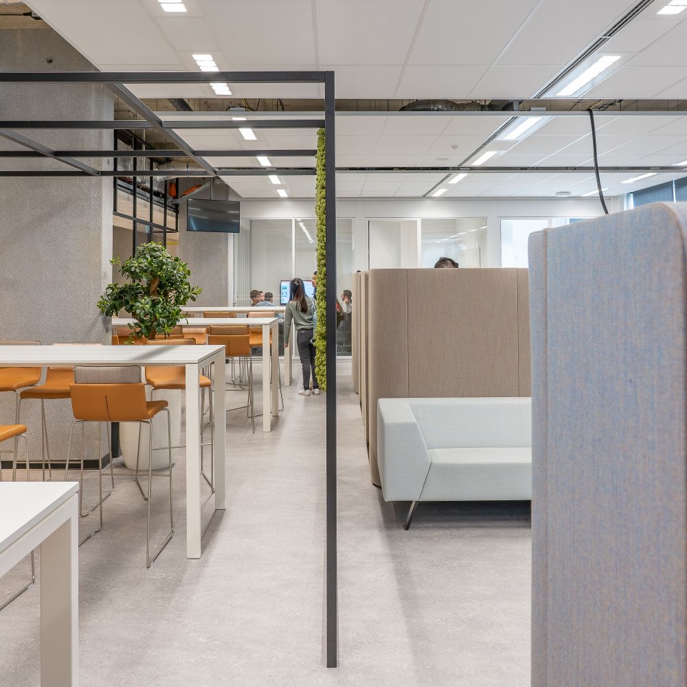 Commercial Decorating in Charlton — surfaces prepped and cut in by hand