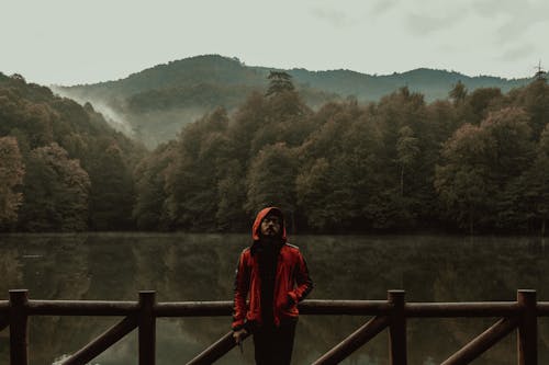 Man in Red Jacket 