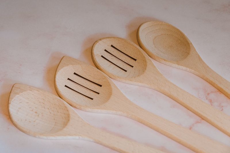 Wooden kitchen tools