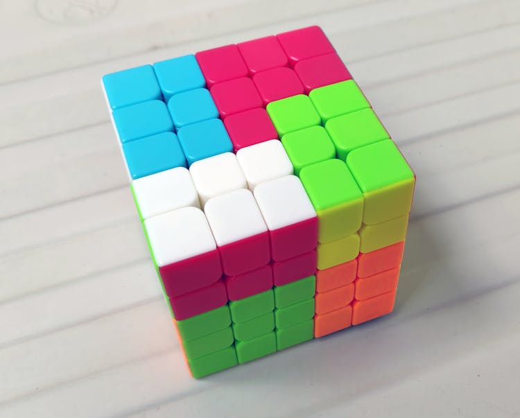 Colorful Rubiks Cube 