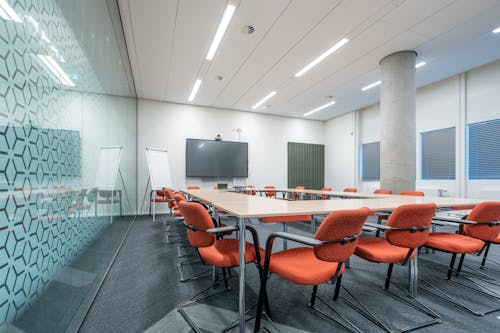 An Interior of a Meeting Room