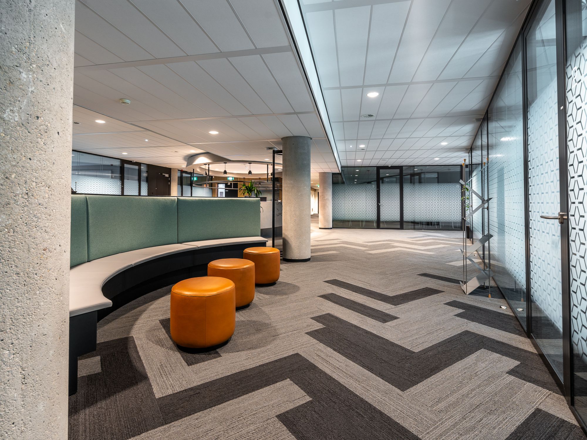 Commercial Decorating in Enfield, Enfield — commercial decorators repainting a business premises