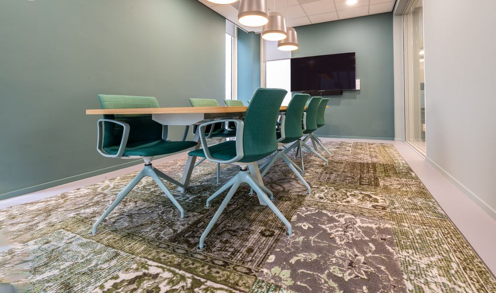 Contemporary office conference room interior