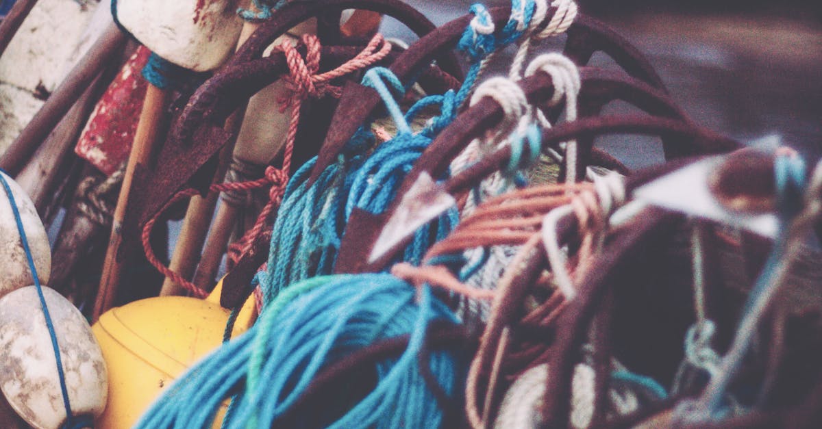 Anchors & ropes