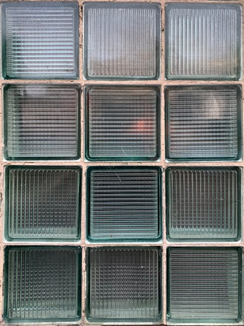 Ribbed Glass Window