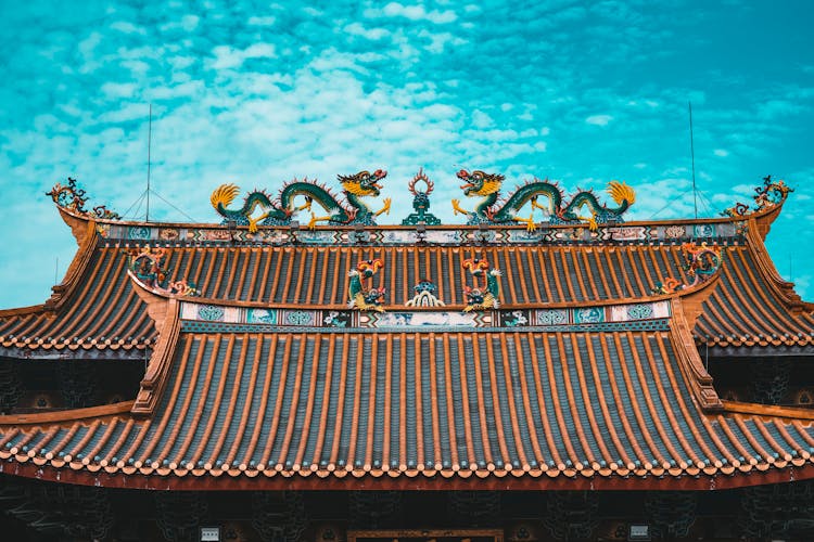 Roof Of The Thean Hou Temple