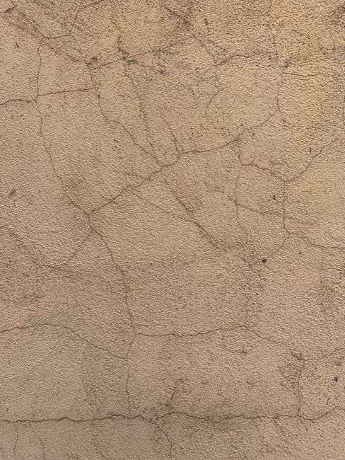 Close-up of a weathered and cracked concrete wall showcasing texture.