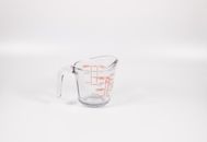 Glass Cup with Measure Scale