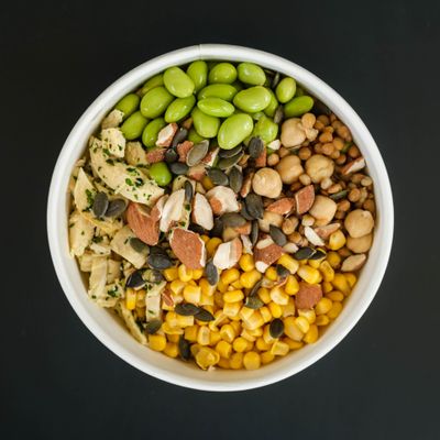 A bowl of corn and beans — photo by Kei Scampa on Pexels