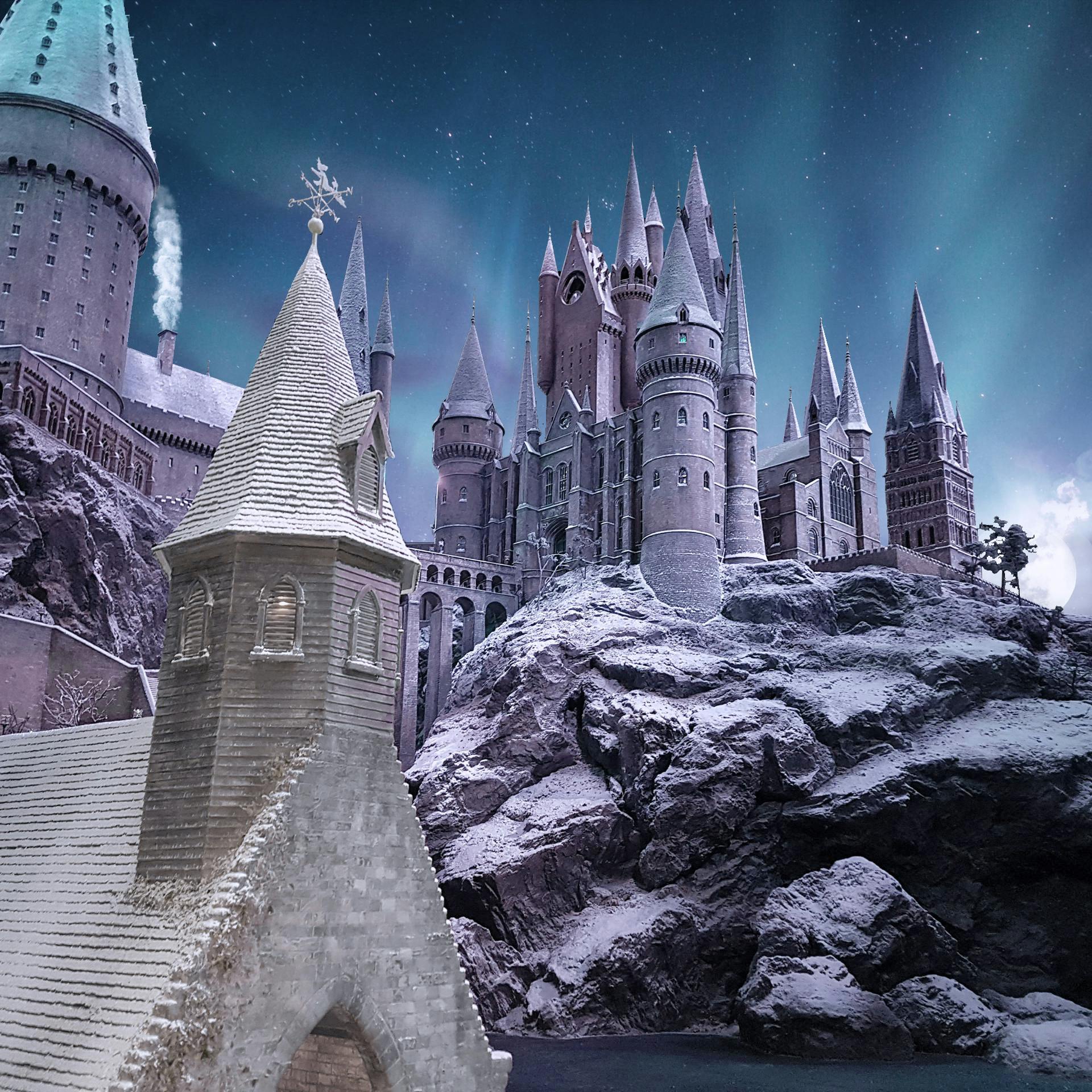 Imagine De Stoc Gratuită Cu Castel Cer Harry Potter