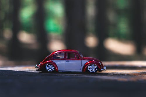 Red and Gray Car Toy