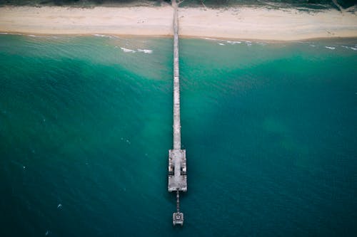 Foto profissional grátis de aéreo, água, altura