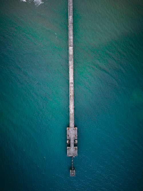 Foto profissional grátis de aéreo, água, altura