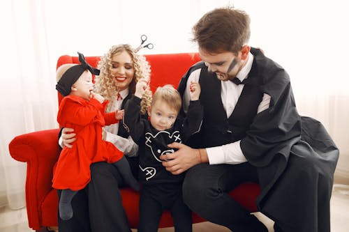 Free Gratis stockfoto met familie, halloween outfits, kaukasische mensen Stock Photo