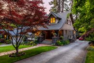 Brown and White Wooden House Near Green Trees